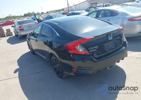 2021 Honda Civic Sport from USA, damaged, VIN 2HGFC2F88MH503787